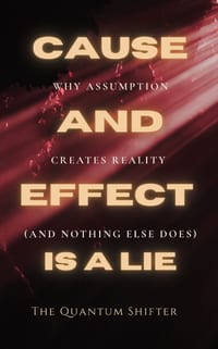Cause and Effect Is a Lie: Why Assumption Creates Reality (and Nothing Else Does) cover