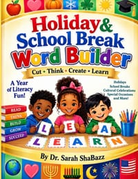 Holiday & School Break Word Builder cover