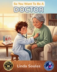 So You Want To Be A Doctor: A Kids' Guide to Medicine, Human Anatomy, Hospital Life, and the Caring Professionals Who Help People Heal cover