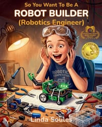 So You Want To Be A Robot Builder (Robotics Engineer): A Kids' Guide to Robotics, Artificial Intelligence, STEM Skills, and the Innovative Engineers W cover