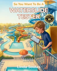 So You Want To Be A Waterslide Tester: A Kids' Guide to Waterslide Testing, Theme Park Safety, Ride Design, and the Lucky Professionals Whose Job Is t cover