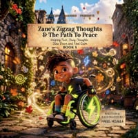 Zane's Zigzag Thoughts and the Path to Peace: Helping Fast, Busy Thoughts Slow Down and Find Calm cover