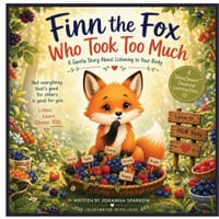 Finn the Fox Who Took Too Much A Gentle Story About Listening to Your Body cover