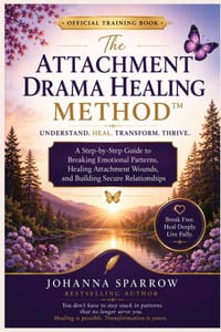 The Attachment Drama Healing Method(TM) Official Training Book A Step-by-Step Guide to Breaking Emotional Patterns, Healing Attachment Wounds, and Bui cover
