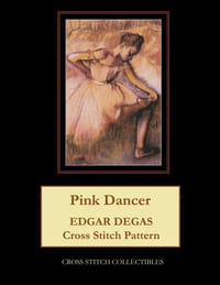 Pink Dancer: Degas Cross Stitch Pattern cover