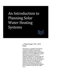 An Introduction to Planning Solar Water Heating Systems cover