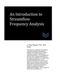 An Introduction to Streamflow Frequency Analysis cover