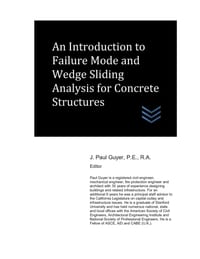 An Introduction to Failure Mode and Wedge Sliding Analysis for Concrete Structures cover