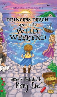 Princess Peach and the Wild Weekend (hardcover): a Princess Peach story cover