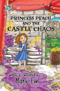 Princess Peach and the Castle Chaos: A Princess Peach story cover