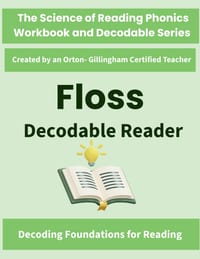 FLOSS Decodable Reader: Science of Reading Aligned Double Consonant Spelling Decodable Text (ff, ll, ss, zz) for Kindergarten, Grade 1 and Grade 2 cover
