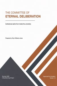 The Committee of Eternal Deliberation: Institutional satire from inside the university cover