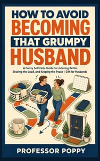 How to Avoid Becoming That Grumpy Husband: A Funny Self-Help Guide to Listening Better, Sharing the Load, and Keeping the Peace Gift for Husbands cover