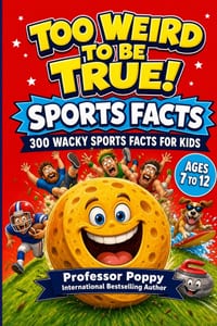 Too Weird to Be True! 300 Wacky Sports Facts for Kids: Crazy Records, Bizarre Rules, Epic Fails, and Unbelievable True Stories from Every Sport Ages 7 cover