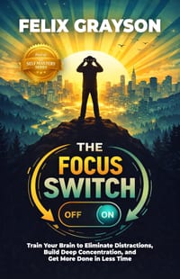 The Focus Switch: Train Your Brain to Eliminate Distractions, Build Deep Concentration, and Get More Done in Less Time cover