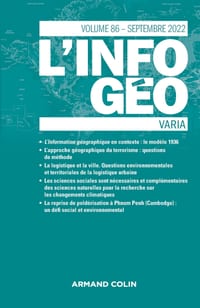 L'information géographique - n°3/2022: Varia cover