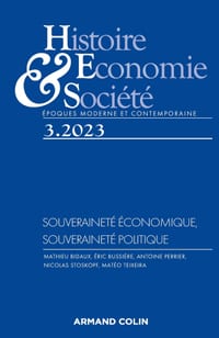 Histoire, Economie et Société 3/2023 cover