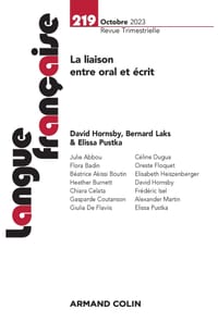 Langue française N°219 3/2023: Varia cover