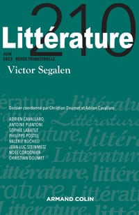 Littérature N°210 2/2023: Victor Segalen cover