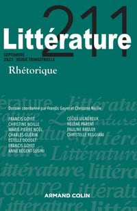 Littérature N°211 3/2023 cover