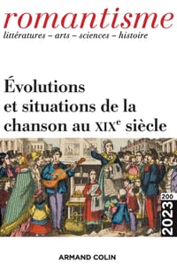 Romantisme N°200 2/2023 cover