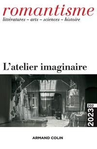 Romantisme N°202 4/2023: L'atelier imaginaire cover