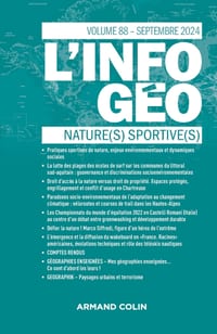 L'information géographique - n°3/2024: Nature(s) sportive(s) cover