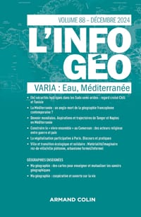 L'information géographique - n°4/2024: Varia: Eau, Méditerranée cover