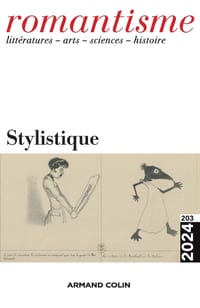 Romantisme N°203 1/2024: Stylistique cover