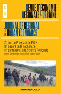 Revue d'économie régionale et urbaine N°3/2025: 25 ans de programme PSDR cover