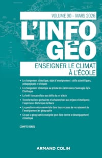 L'information géographique - n°1/2026: Enseigner le climat à l'école cover