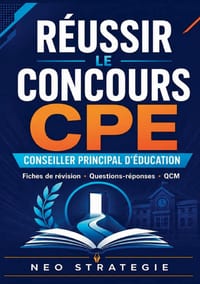 Réussir le concours CPE conseiller principal d'éducation: Livre de révision complet fiches de révision - questions-réponses - qcm cover