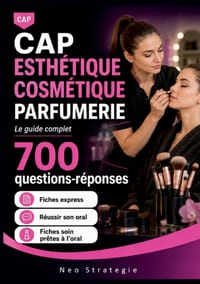 CAP Esthétique Cosmétique Parfumerie 700 questions-réponses: Réviser er réussir son CAP. Le guide complet cover