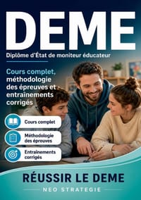 DEME Diplôme d'État de moniteur éducateur: Cours complet, méthodologie des épreuves et entraînements corrigés cover