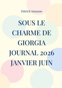 Sous le charme de Giorgia Journal 2026 janvier juin cover