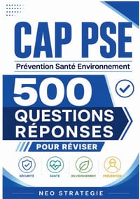 CAP PSE Prévention Santé Environnement: 500 Questions réponses pour réviser cover