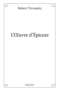 L'OEuvre d'Épicure cover