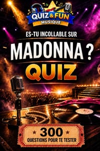 Es-tu incollable sur Madonna ? Quiz cover