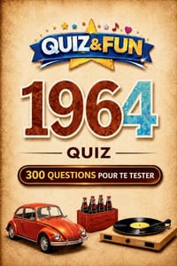 1964 - Quiz - 300 questions pour te tester cover