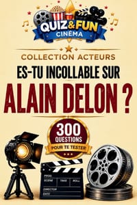 Es-tu incollable sur Alain Delon ? Quiz cover
