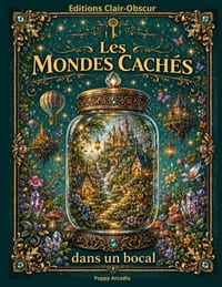 Les Mondes Cachés dans un bocal: Illustrations artistiques à colorer cover
