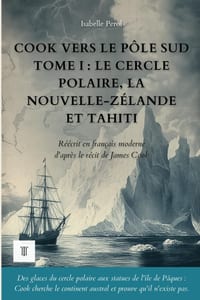 Cook vers le pôle Sud, Tome I: Le cercle polaire, la Nouvelle-Zélande et Tahiti. Le récit du deuxième voyage de James Cook réécrit en français moderne cover