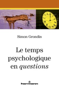 Le temps psychologique en questions cover