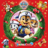Nick Paw Patrol Christmas My First Puzzle Book cover