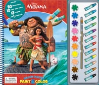 Disney Moana Deluxe Poster Paint & Color cover
