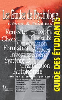 Les études de psychologie cover