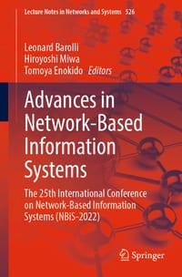 Advances in Network-Based Information Systems: The 25th International Conference on Network-Based Information Systems (Nbis-2022) cover