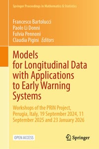 Models for Longitudinal Data with Applications to Early Warning Systems: Workshops of the Prin Project, Perugia, Italy, 19 September 2024, 11 Septembe cover