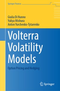 Volterra Volatility Models: Option Pricing and Hedging cover