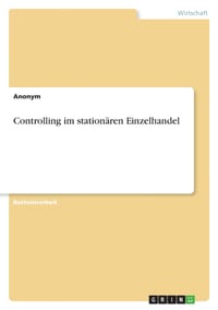 Controlling im stationären Einzelhandel cover